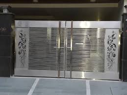 Modern Main Steel Gates