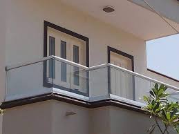Aluminum Profile Glass Railing
